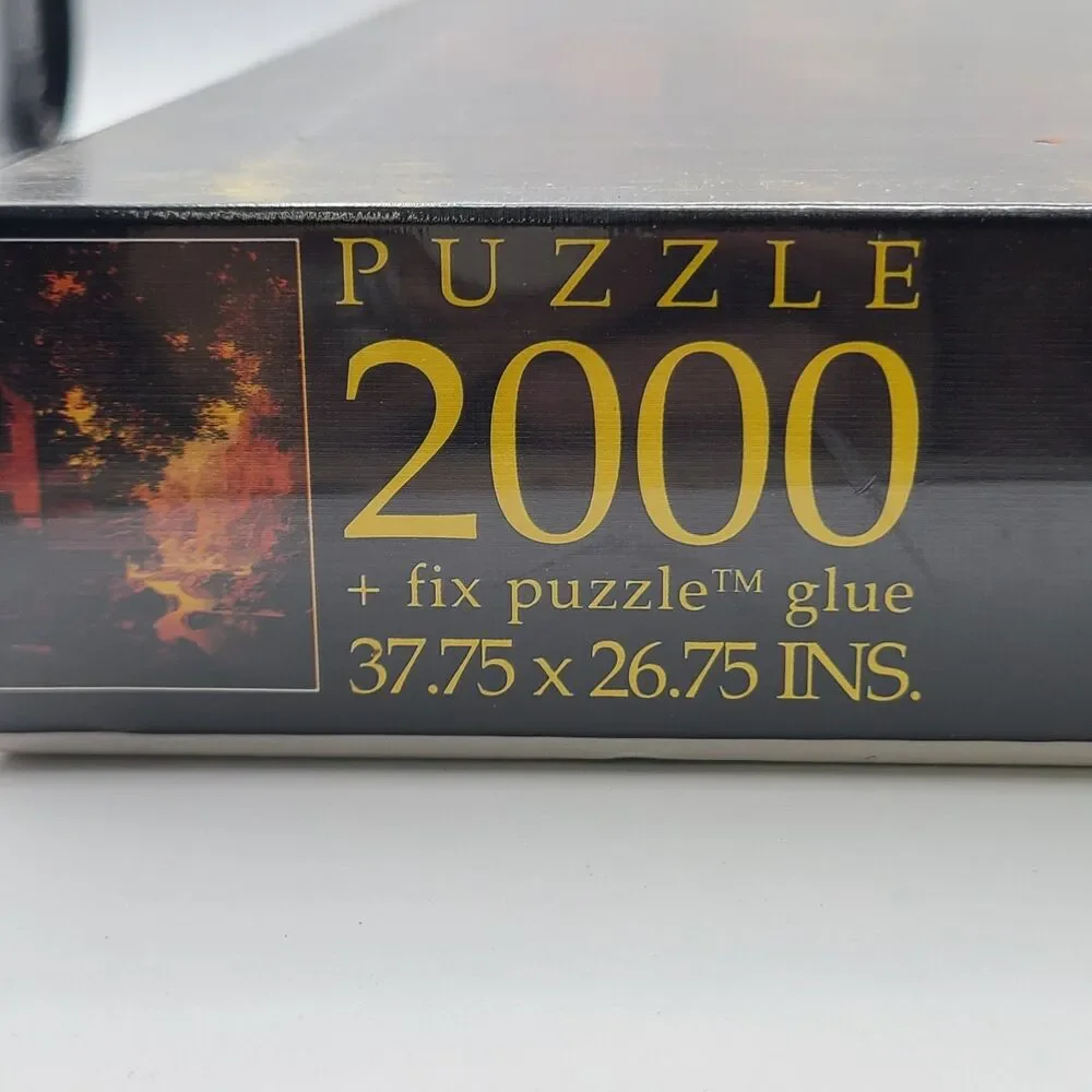 Maxfield Parrish 2000 Piece Old Glen Mill Jigsaw Puzzle-New & Sealed-1995